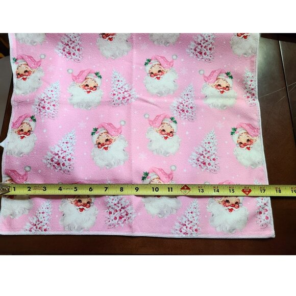 Santa Kitchen Towels Christmas Decor Holiday Xmas Decorations Hand Dish Cloths - Picture 10 of 10